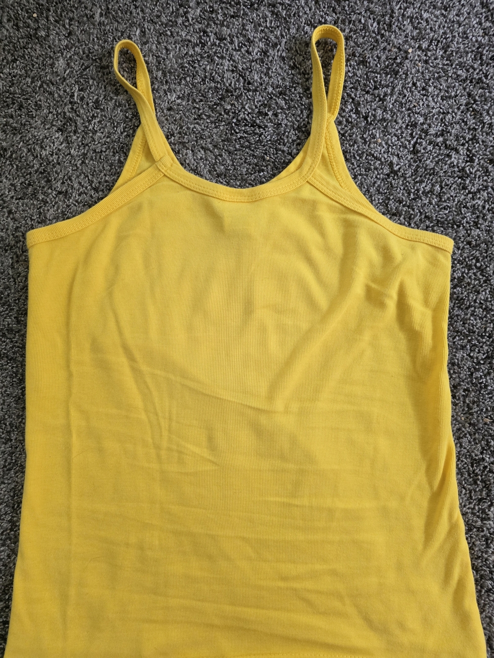 Yellow Graphic Vampire Saloon Tank Top - Picture 2 of 3